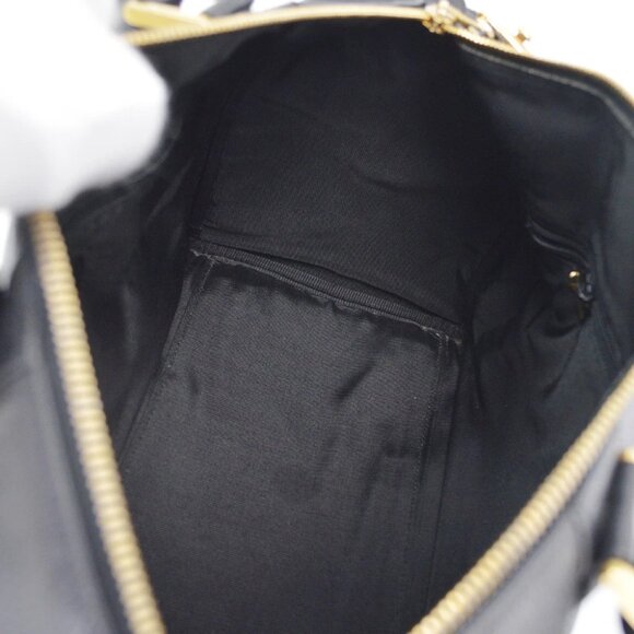 Chanel Black Calfskin 2way Duffle Handbag - Picture 5 of 8